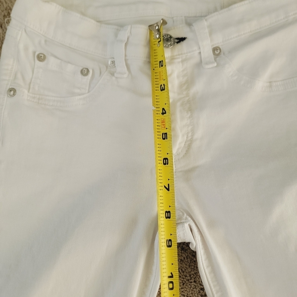 Rag & Bone White Skinny Jeans 27 - Picture 5 of 13